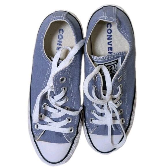 EUC Converse Chuck Taylor Low Top Sneaker Slate Lilac Purple Women’s 7/Men’s 5 - Picture 1 of 11